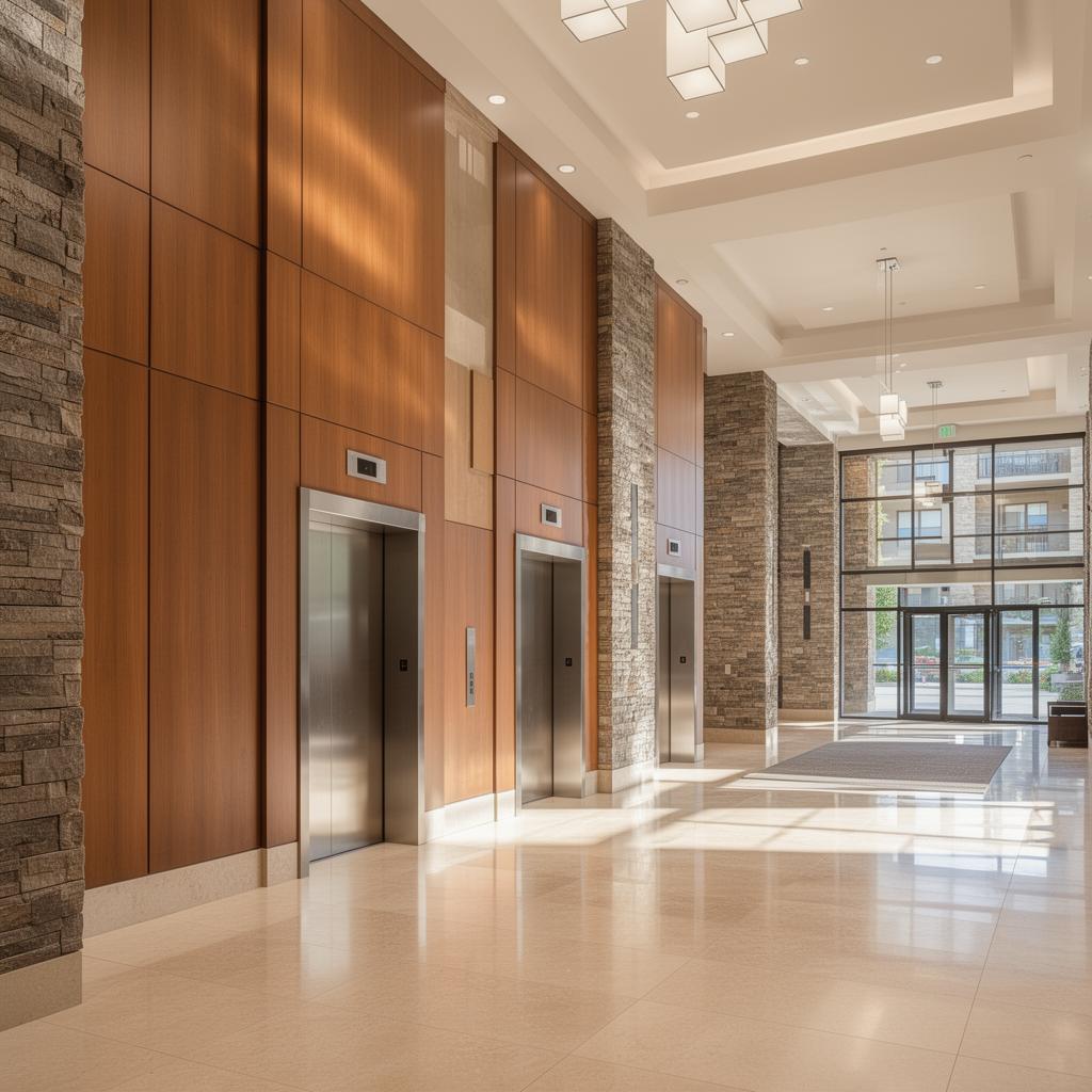 Premium strata building common area in Perth